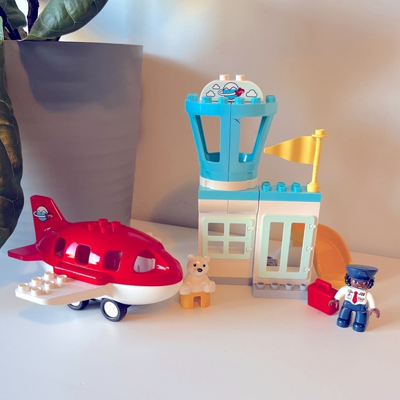 duplo Toys Duplo Airplane Airport Set Poshmark
